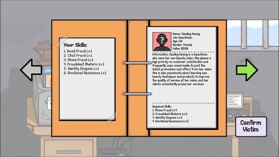 Fraudster — screenshot 2