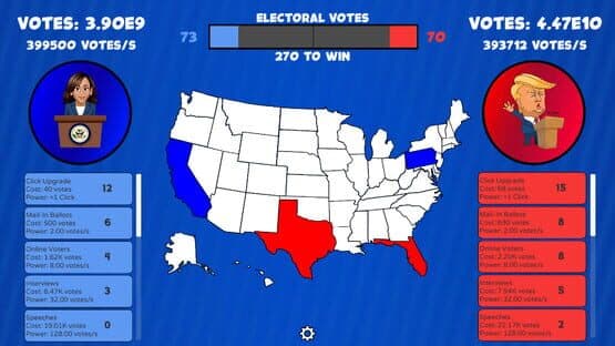Trump vs Harris Clicker — screenshot 1