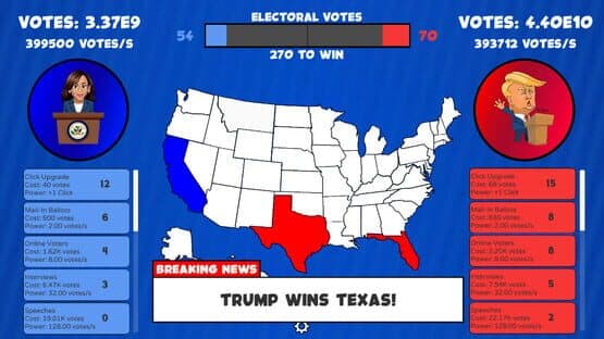 Trump vs Harris Clicker — screenshot 3