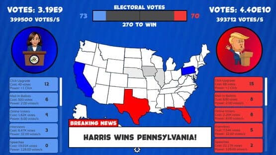 Trump vs Harris Clicker — screenshot 4