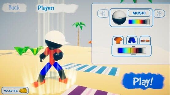 Stickman Beach Volleyball Deluxe — screenshot 4