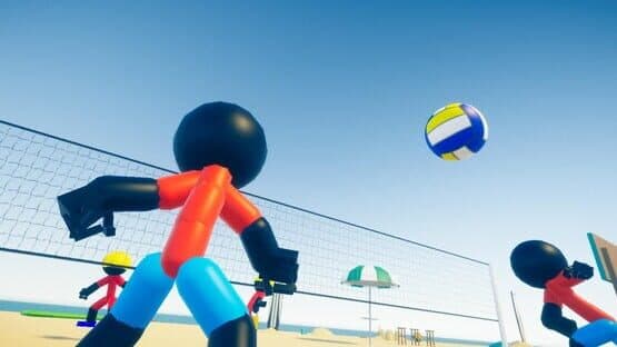 Stickman Beach Volleyball Deluxe — screenshot 5