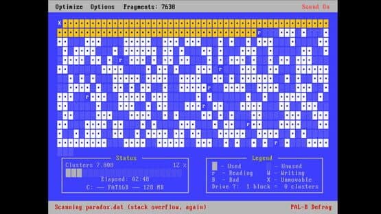 Idle Defragmenter 95 — screenshot 2