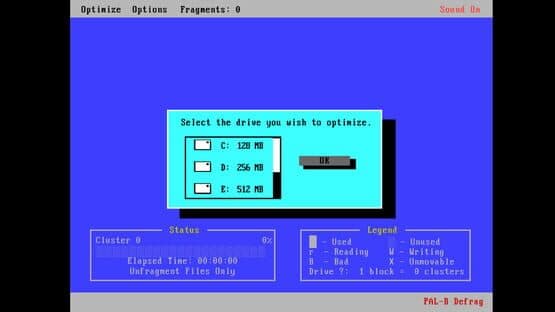 Idle Defragmenter 95 — screenshot 5