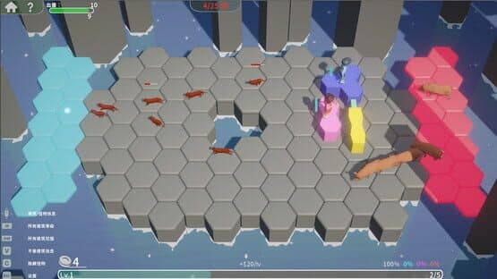 Hexa TD: Free Game — screenshot 1