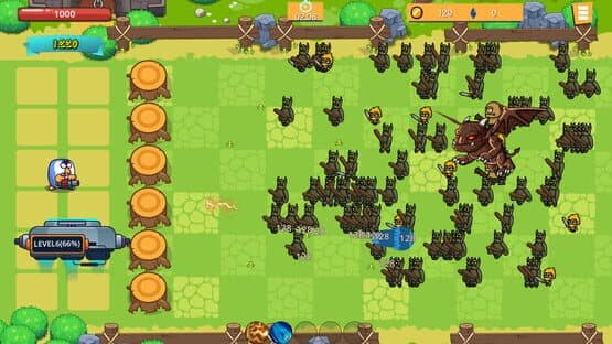 Chicken Defense War — screenshot 1