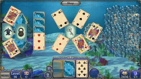 Jewel Match Atlantis Solitaire 5: Collector's Edition — screenshot 3