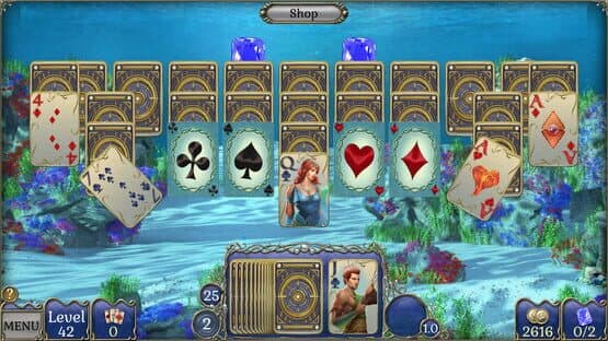 Jewel Match Atlantis Solitaire 5: Collector's Edition — screenshot 7