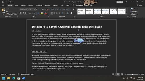 Desktop Pet Project — screenshot 2