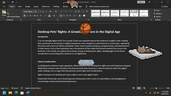 Desktop Pet Project — screenshot 5