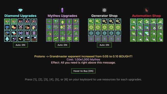 Synergism — screenshot 1