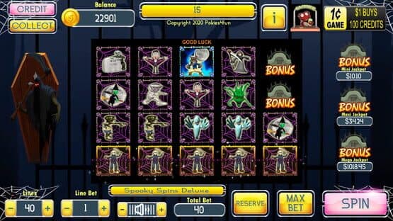 Spooky Spins Deluxe — screenshot 1