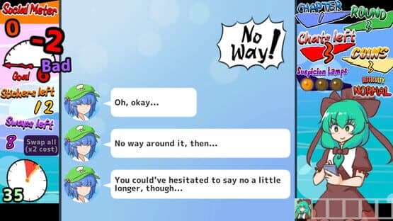 Hina-chan's Sticker Survival — screenshot 2