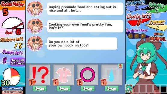 Hina-chan's Sticker Survival — screenshot 3