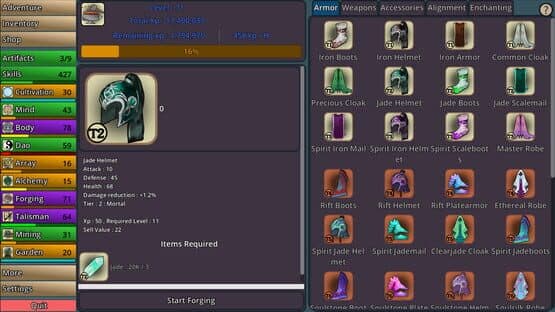 Idle Cultivation — screenshot 4