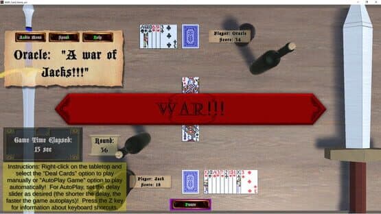War Card Game_uvr — screenshot 2
