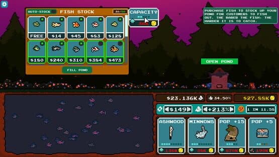 Pocket Idler: Fishing Pond — screenshot 4
