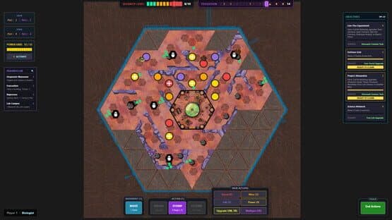 HexSwarm: Hostile Worlds — screenshot 1
