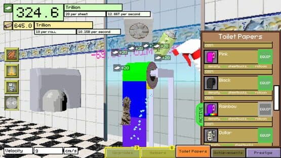 Toilet Paper Idle — screenshot 1