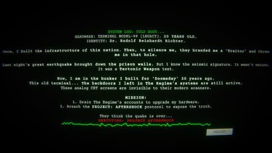Project: Aftershock — screenshot 4