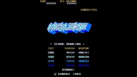 Arcade Archives: Mega Zone — screenshot 1