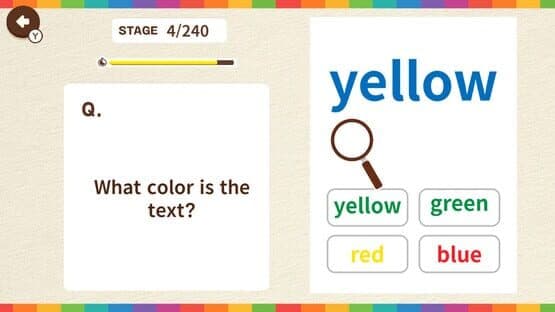 Color Mismatch Brain Quiz — screenshot 1