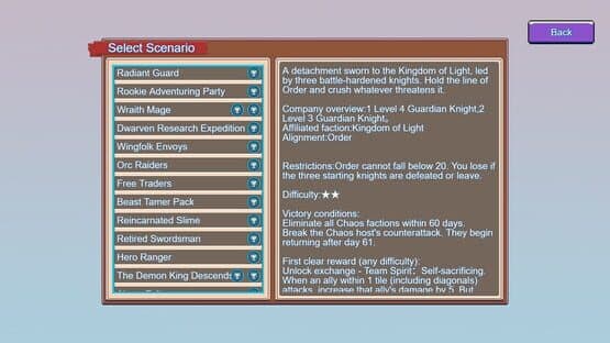Fantasy Wars: Endless Heroes — screenshot 1