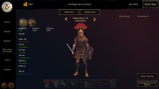 Ludus Magnatus: Gladiator Manager Simulator — screenshot 8