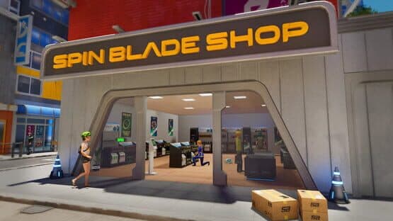 Spin Blade Shop Simulator — screenshot 2