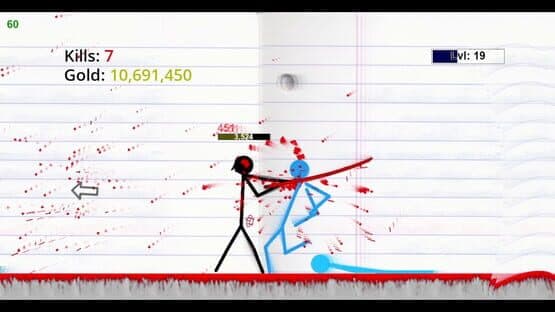 Stickman Physics Battle Arena — screenshot 1