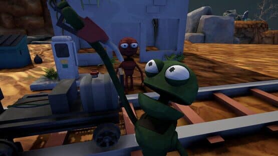 Very Normal Rail Game — screenshot 2