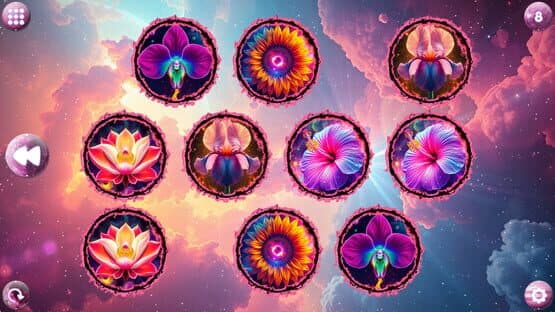 Space Memory: Flowers — screenshot 4