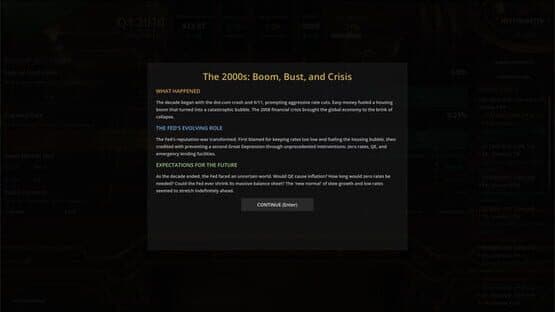 Federal Reserve Simulator — screenshot 1