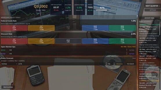 Federal Reserve Simulator — screenshot 2