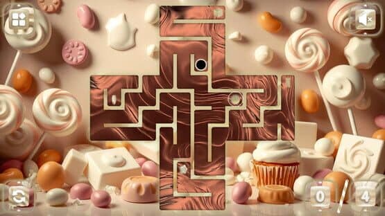 Sweetie Candy Maze: White Chocolate — screenshot 1