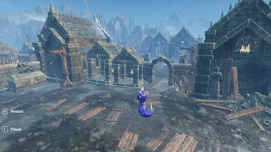 Worm in Horror Place — screenshot 2