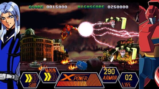 70s-style Robot Anime Geppy-X — screenshot 2