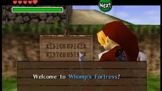 The Legend of Zelda: Whomp's Fortress — screenshot 1