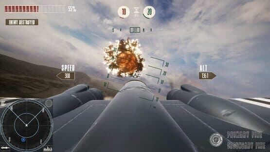 AirJet Fighter Sky Dominators: Aerial Assault & World War II - Airplanes Battle — screenshot 4
