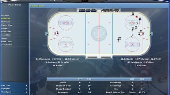NHL Eastside Hockey Manager 2007 — screenshot 1