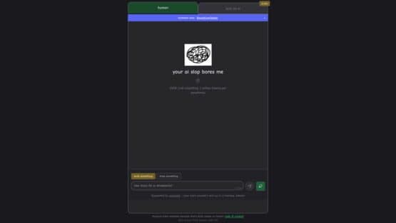 Your AI Slop Bores Me — screenshot 1