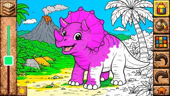 Animal Coloring Books for Kids & Toddlers: Dinosaurs — screenshot 4