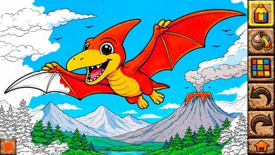 Animal Coloring Books for Kids & Toddlers: Dinosaurs — screenshot 5