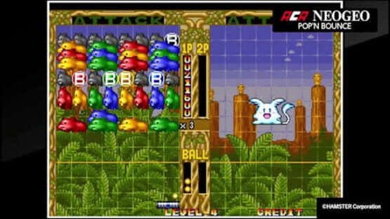 ACA Neo Geo: Pop'n Bounce — screenshot 1