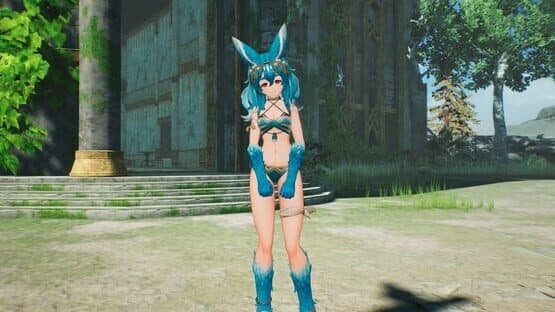 Atelier Yumia: "Cute Kitty Swimsuit" Costume for Lenja — screenshot 1