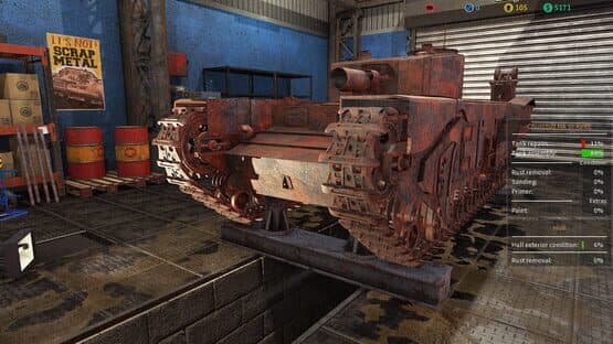 Tank Mechanic Simulator: First Supply DLC — screenshot 1