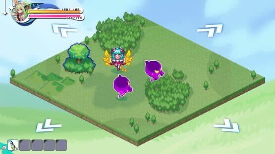 Kingdom's Return: Time-Eating Fruit and the Ancient Monster - "Azure Striker Gunvolt" Crossover Character Skin — screenshot 3