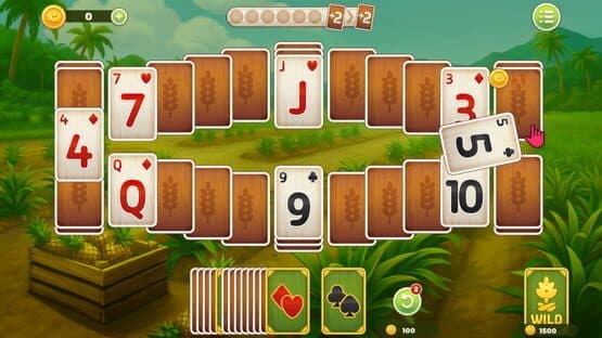 Farming TriPeaks Solitaire — screenshot 1