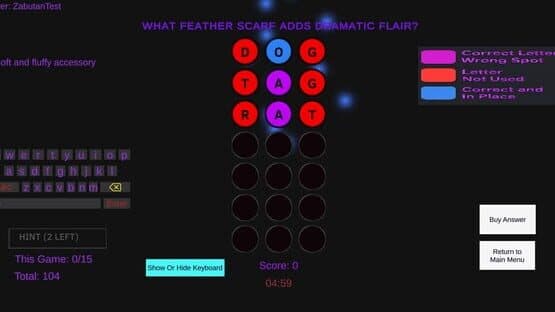 Word Charades — screenshot 1