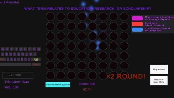 Word Charades — screenshot 2